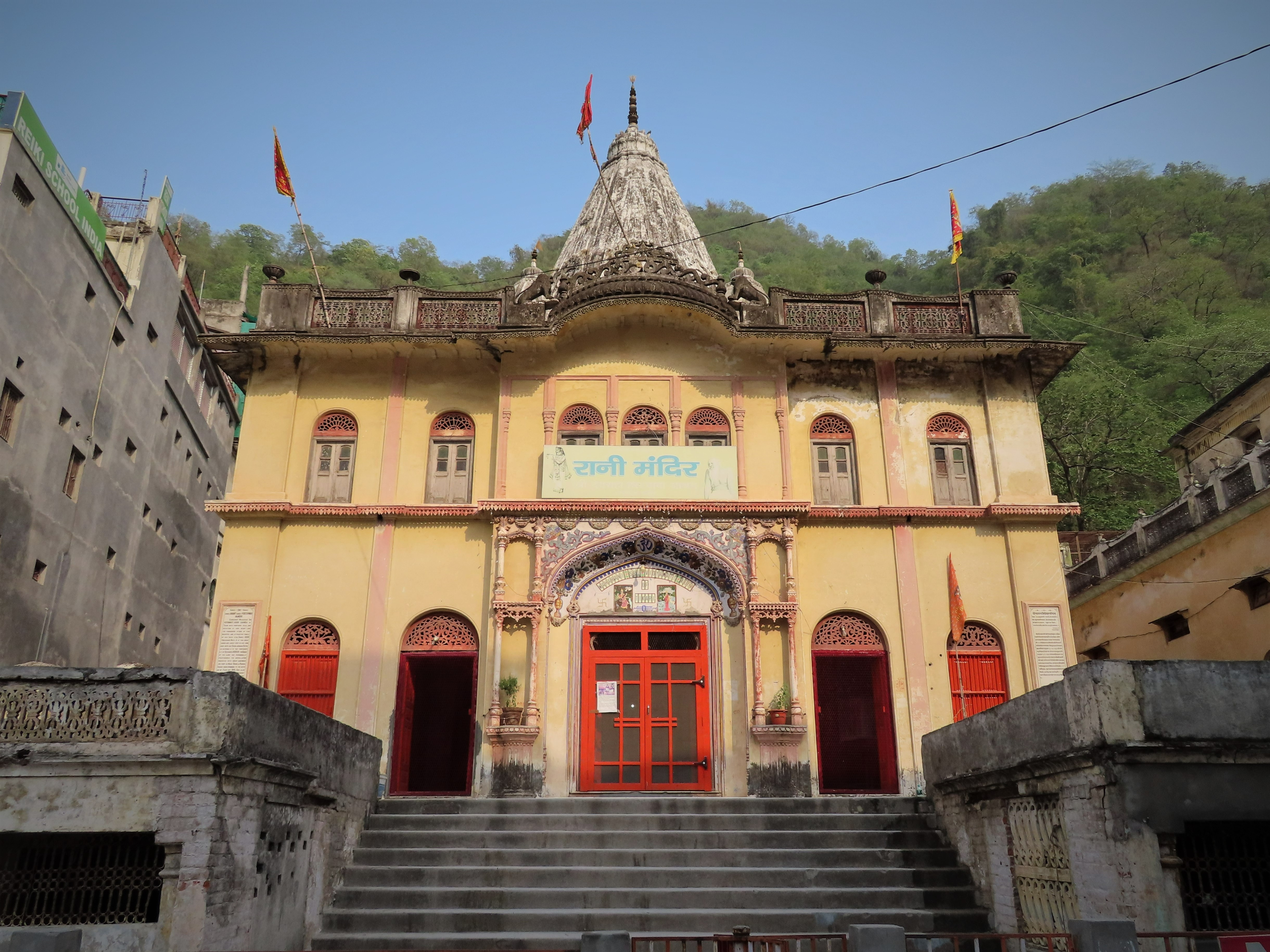 Building in Rishikesh, Uttarakhand, India